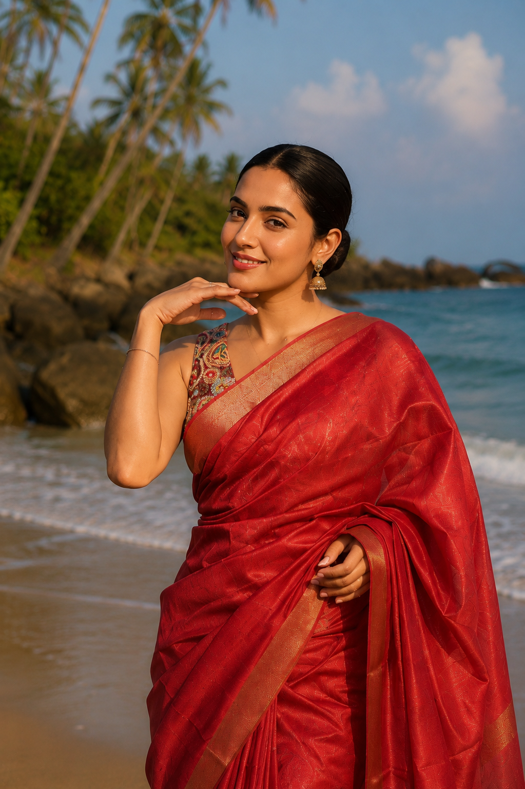 Plain Tussar Silk