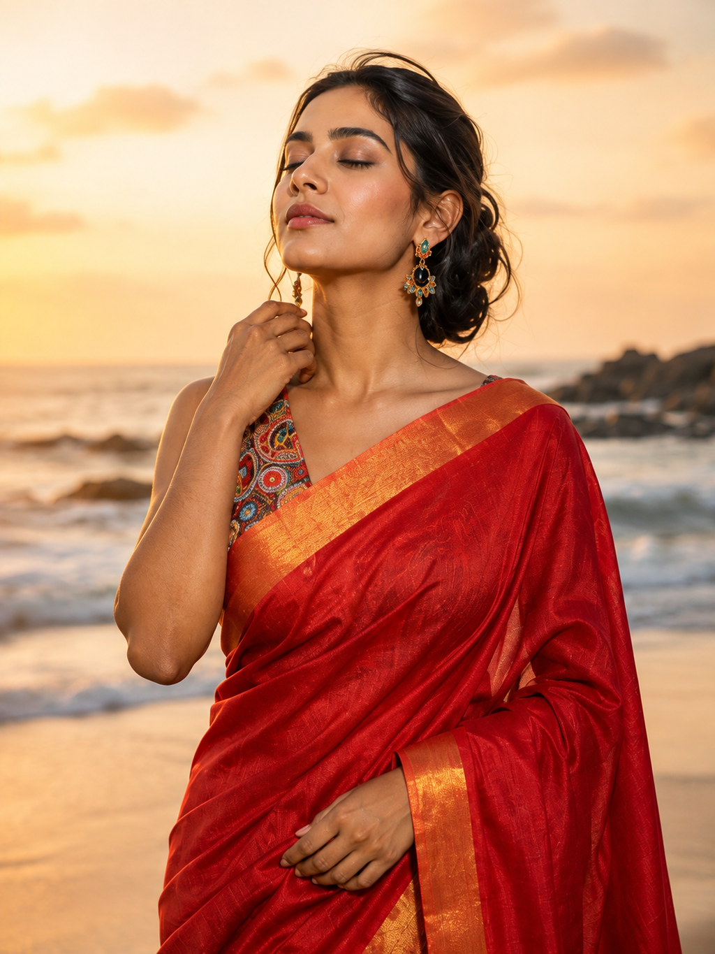Plain Tussar Silk