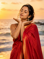 Plain Tussar Silk