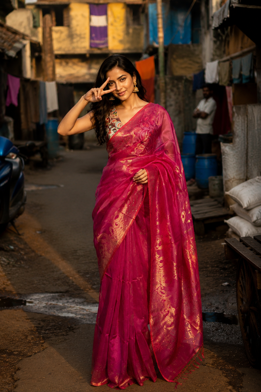 Mutka Silk Jamdani