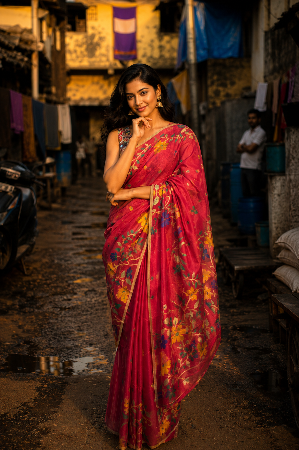 Silk Muslin Jamdani