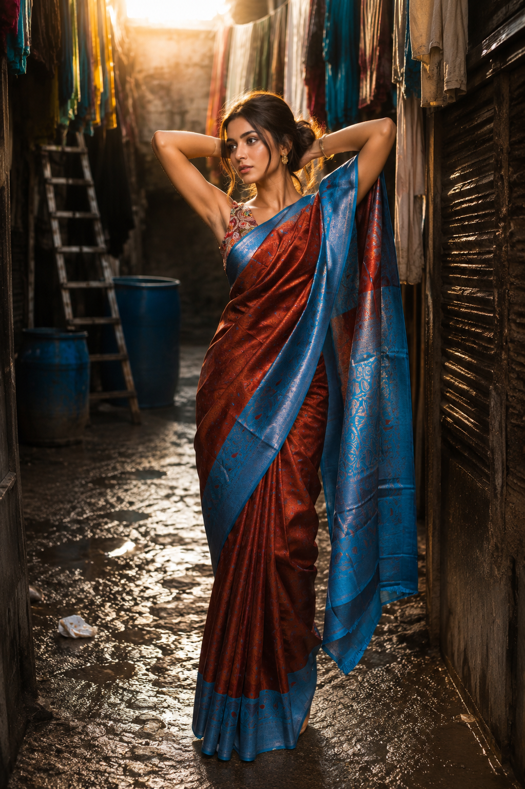 Kanjivaram Cotton Silk