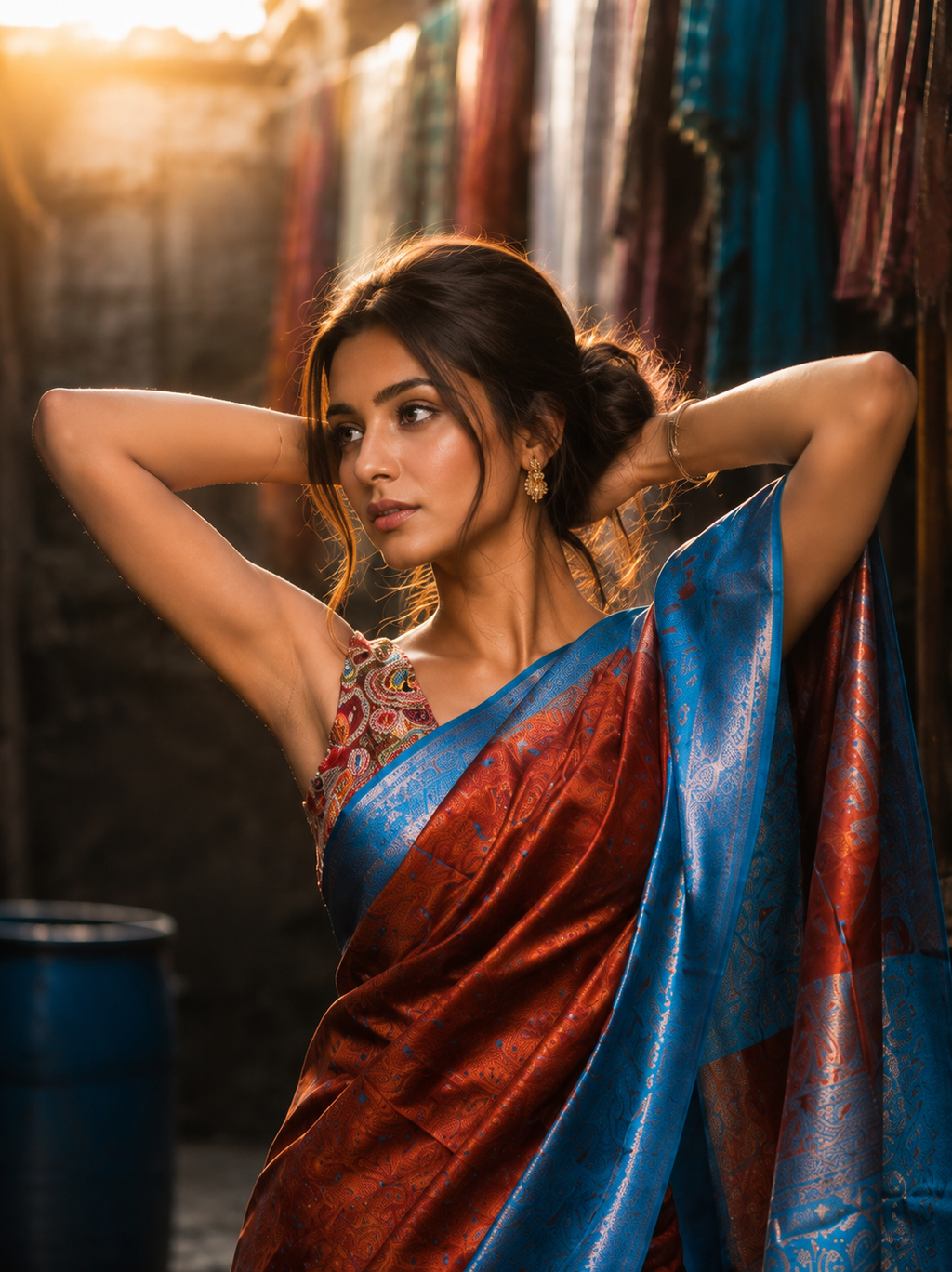 Kanjivaram Cotton Silk