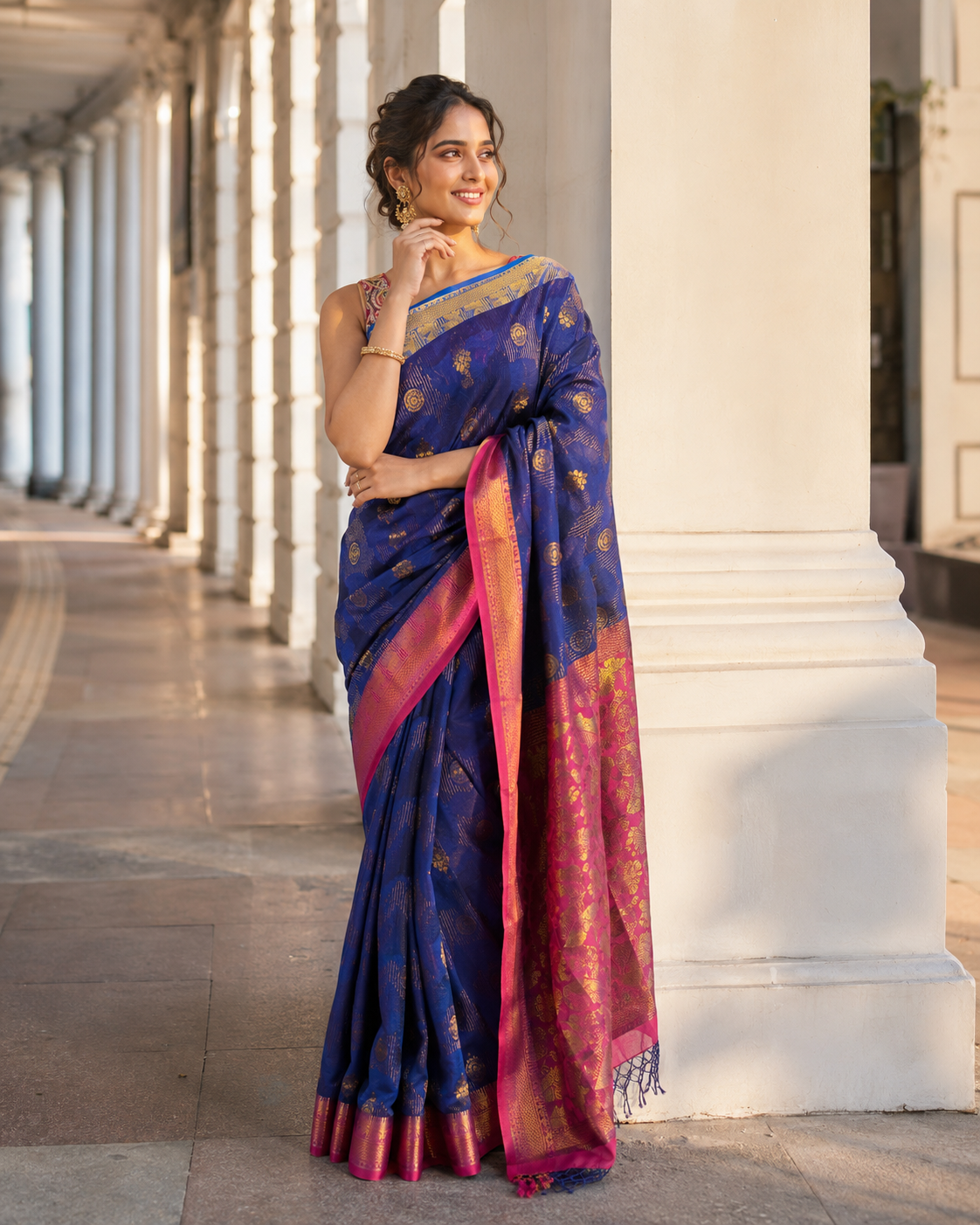 Mutka Silk Jamdani
