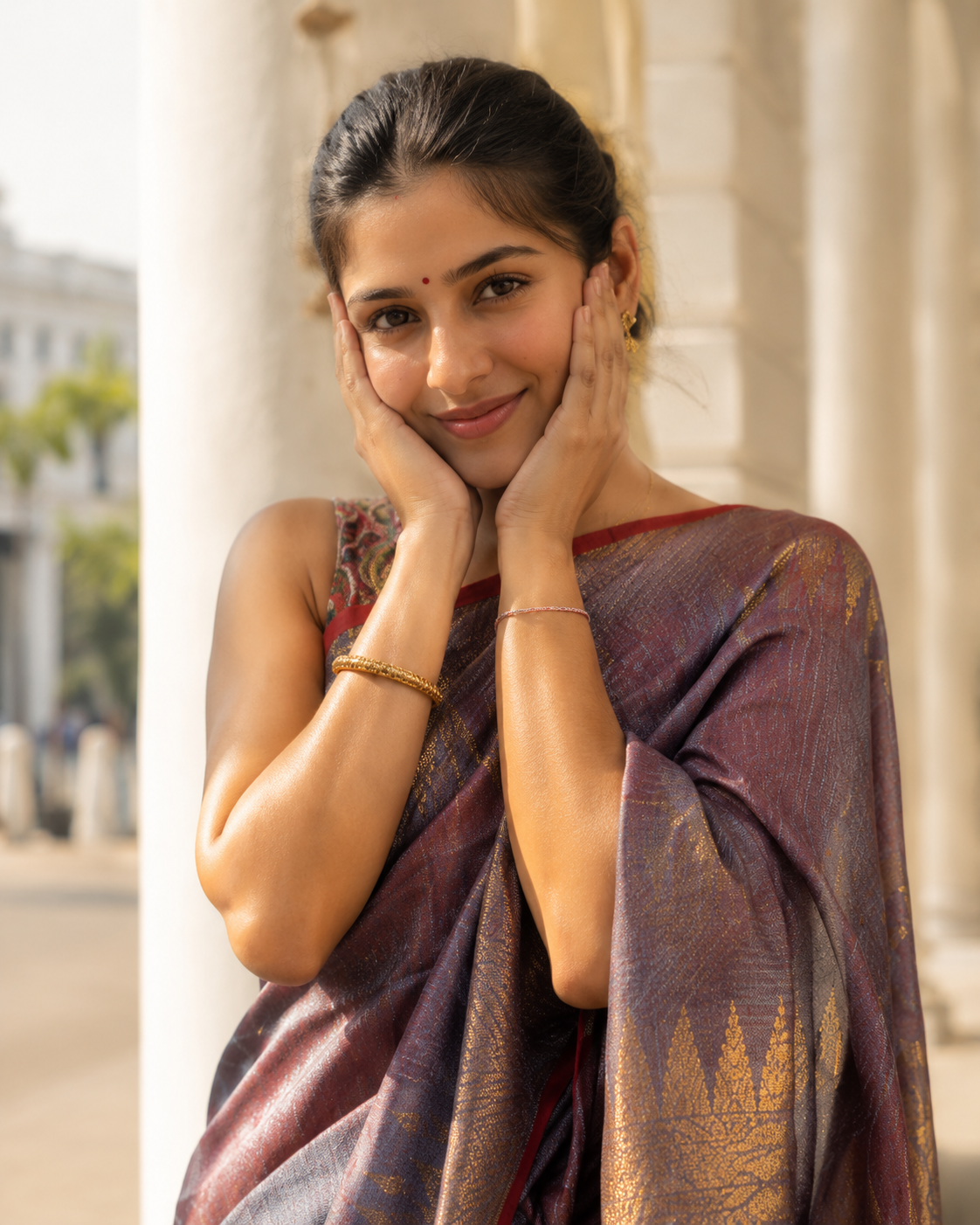 Mutka Silk Jamdani
