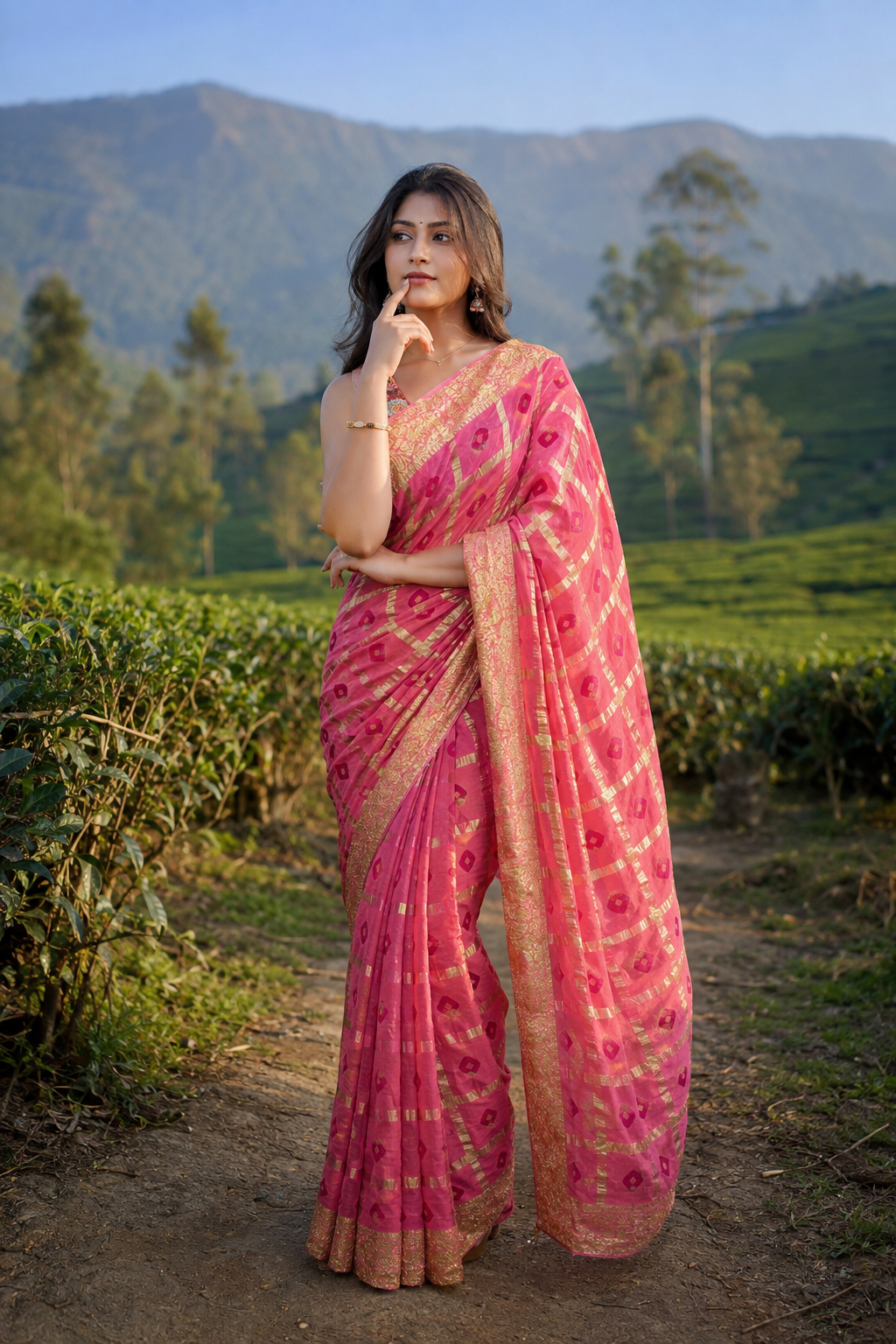 Zari ChIffon Silk