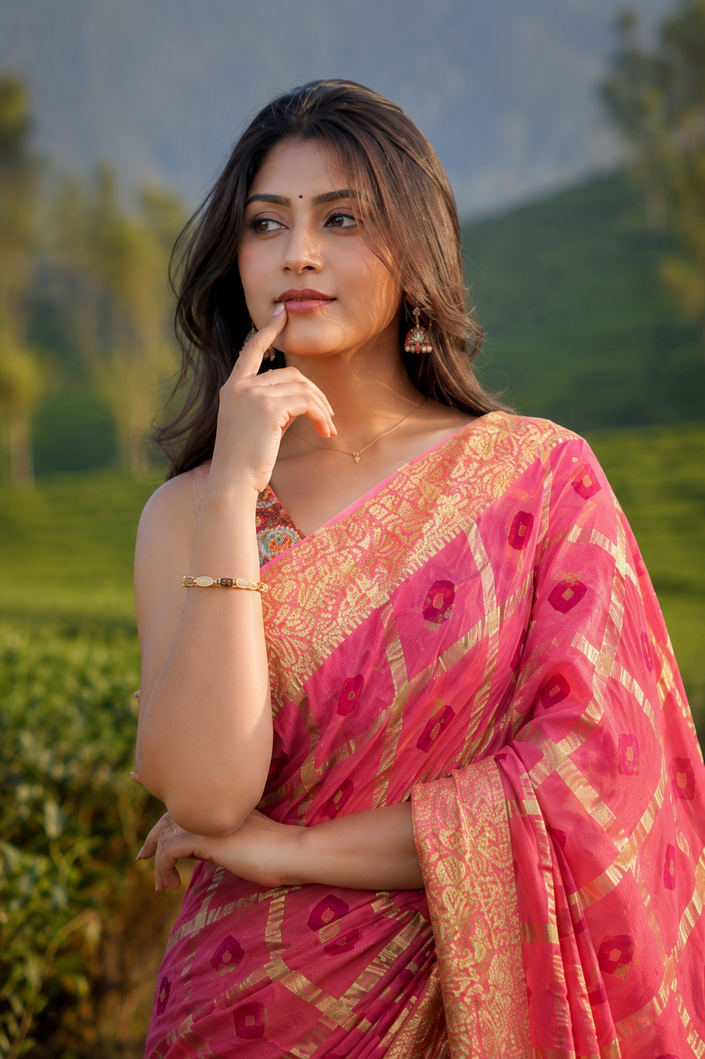 Zari ChIffon Silk