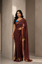 Bandhni Silk