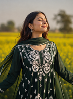 Chikankari Short Kurti