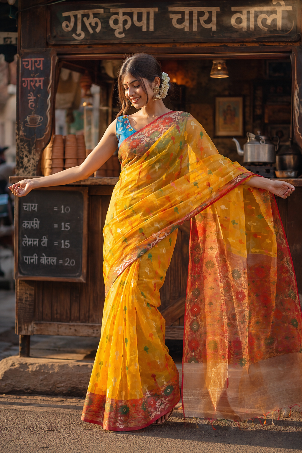 Jamdani Silk