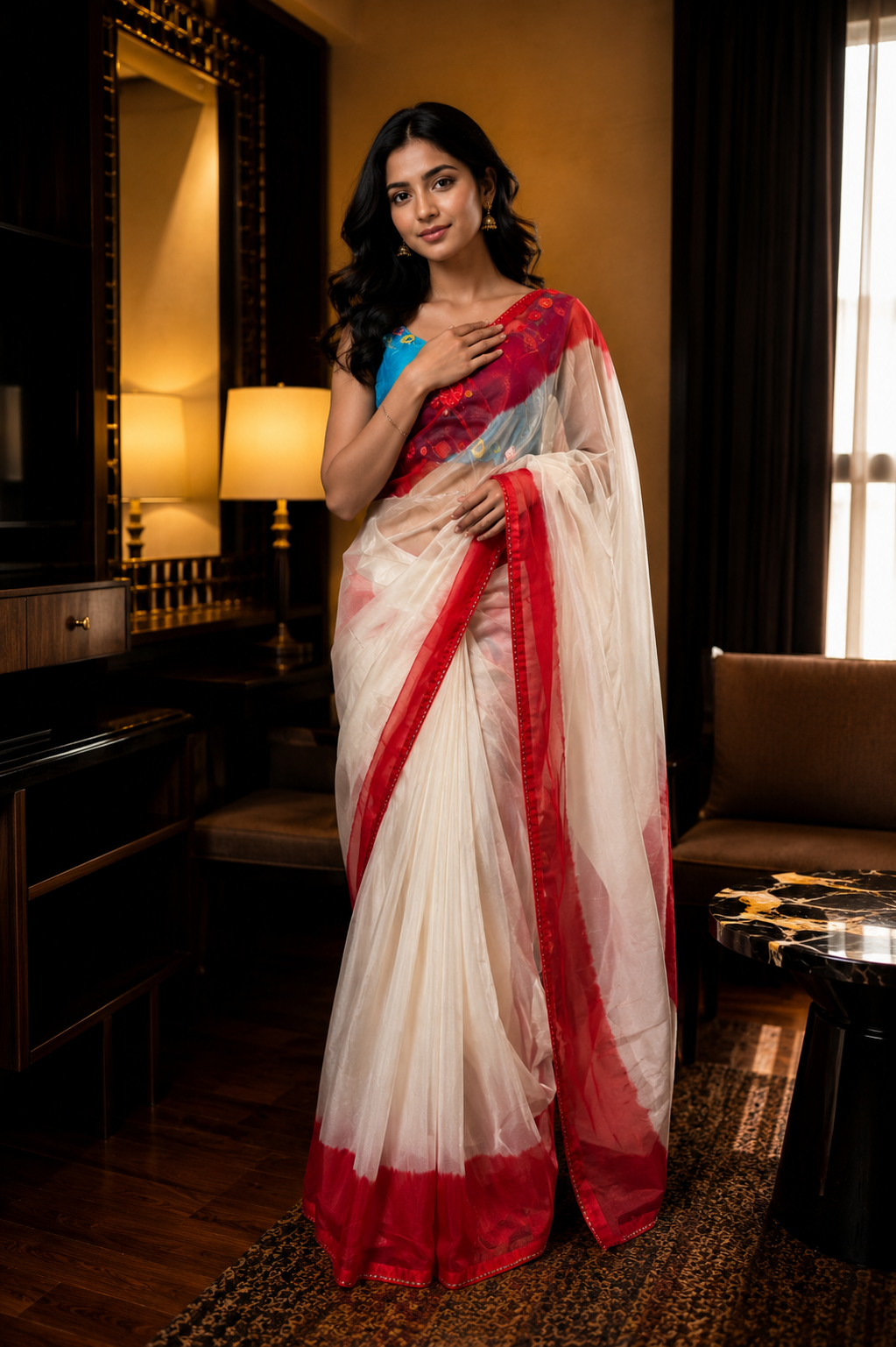 Bandhni Silk