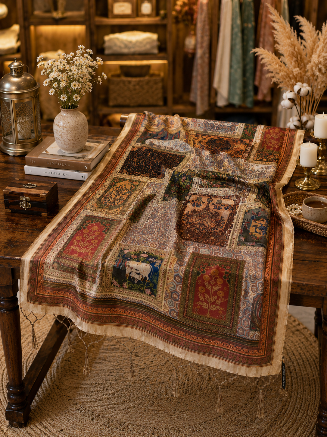 Kalamkari Dupatta