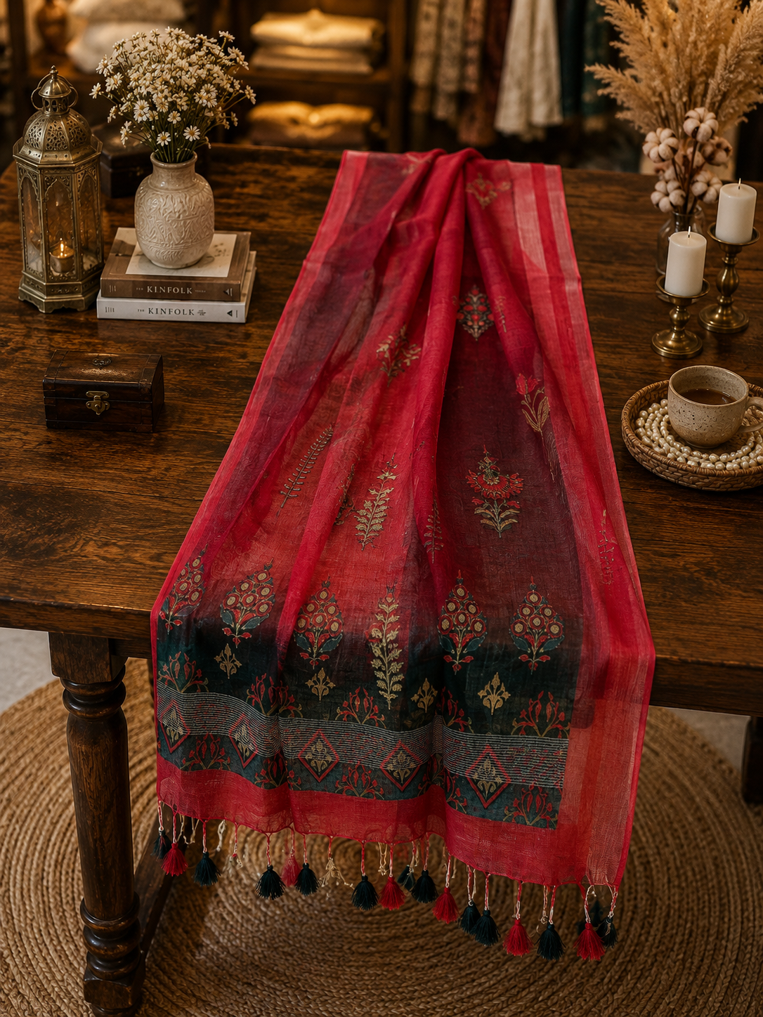 Linen Dupatta