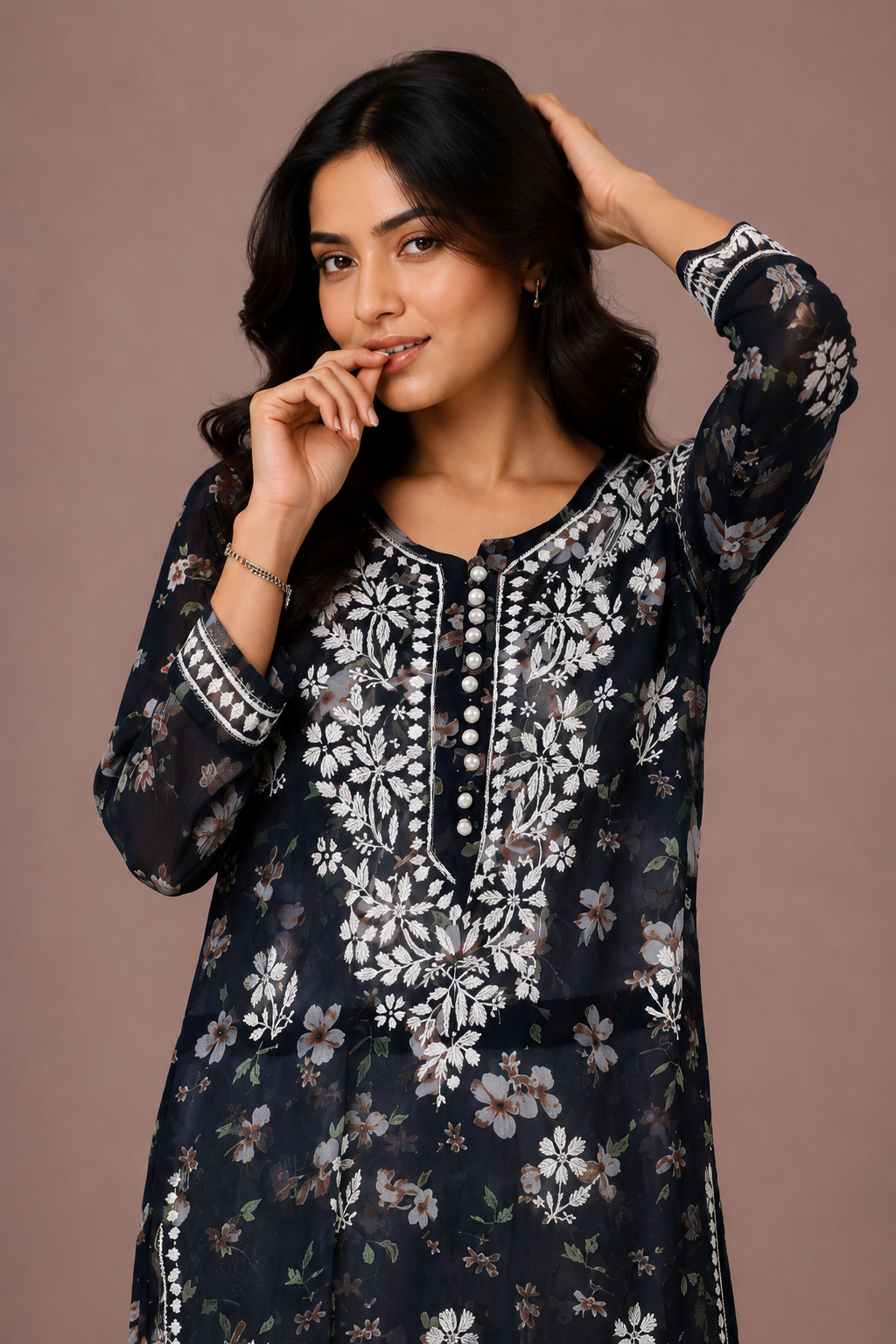 Chikankari Kurti