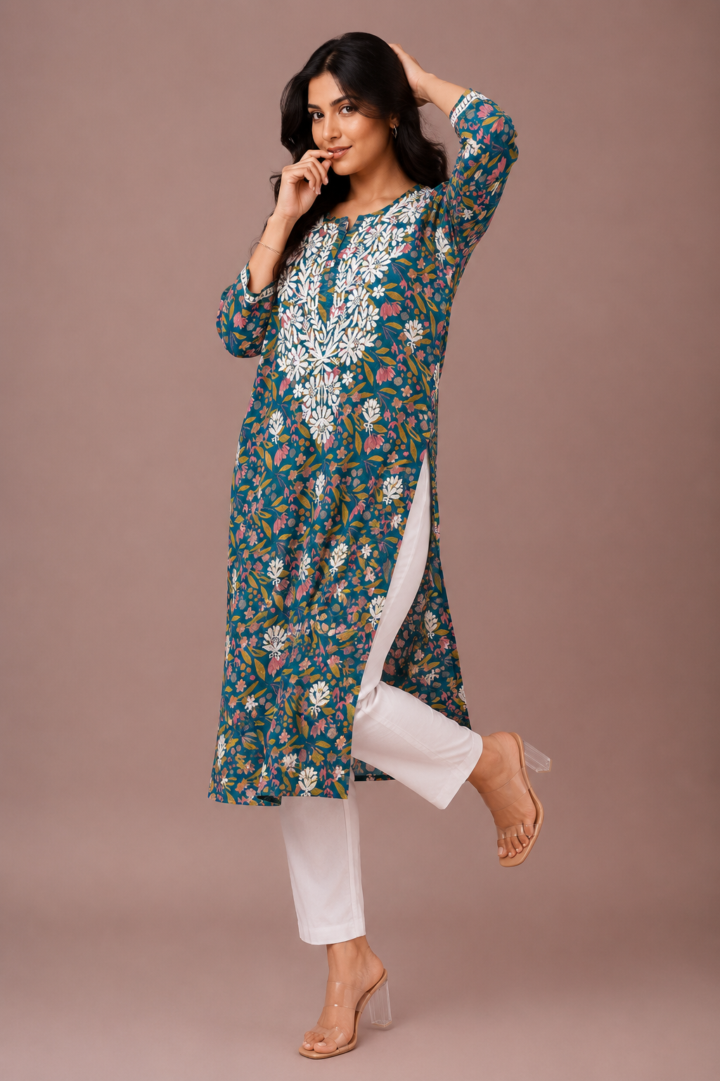 Chikankari Kurti