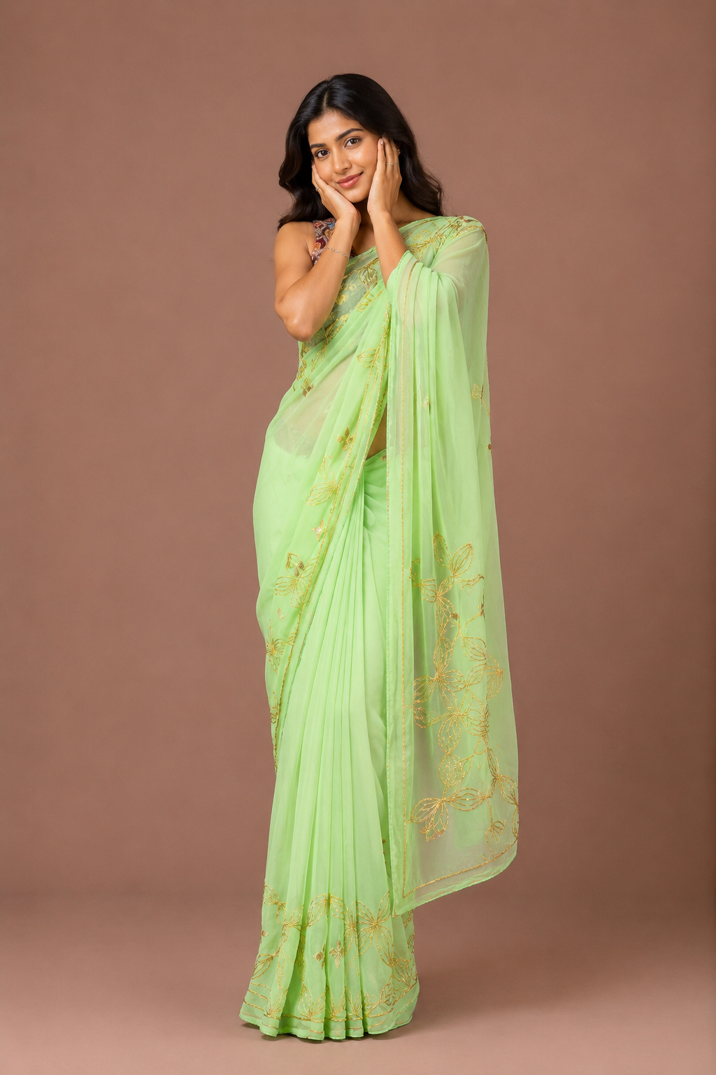 Bandhni Gota Patti