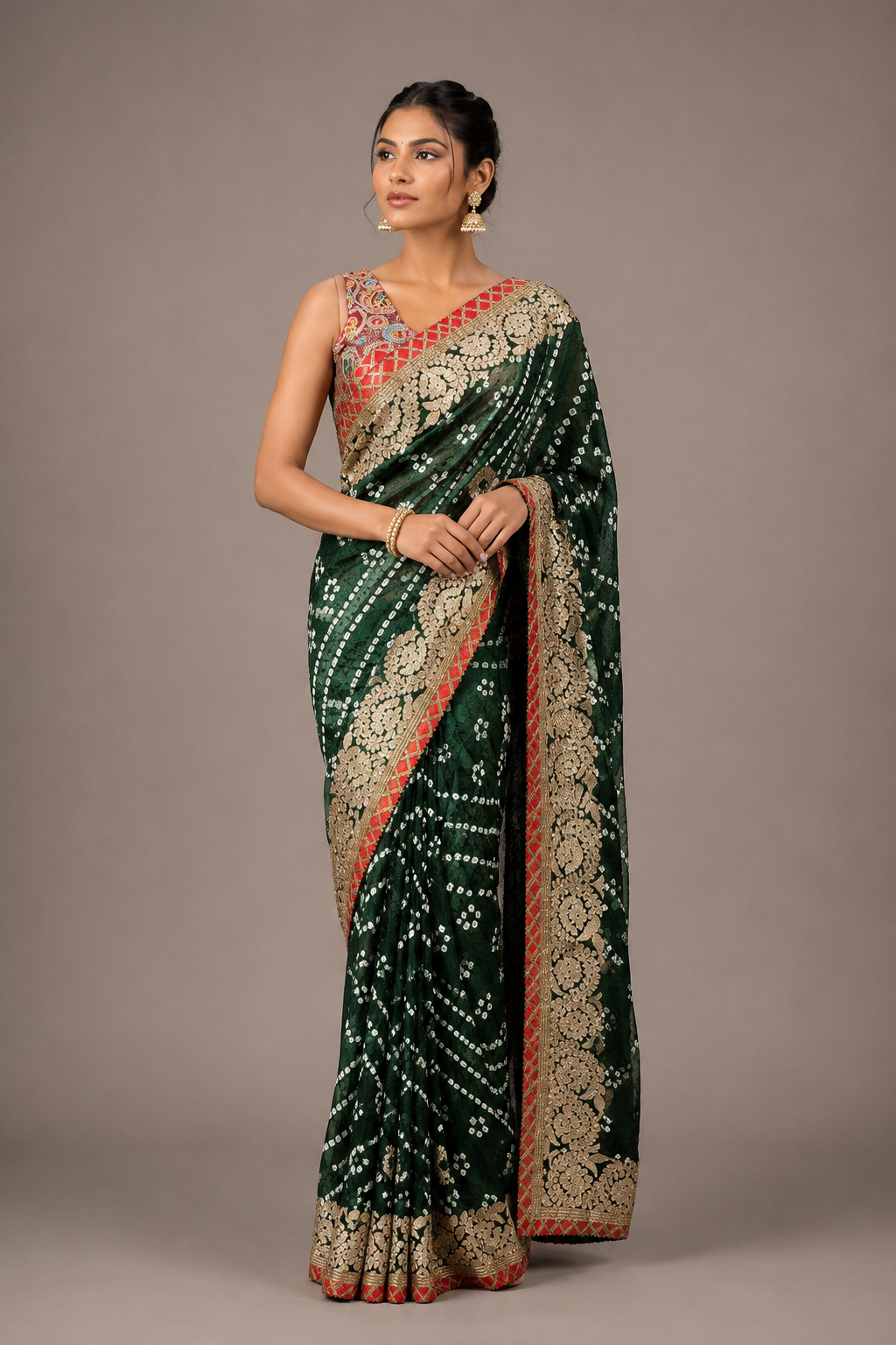 Bandhni Gota Patti