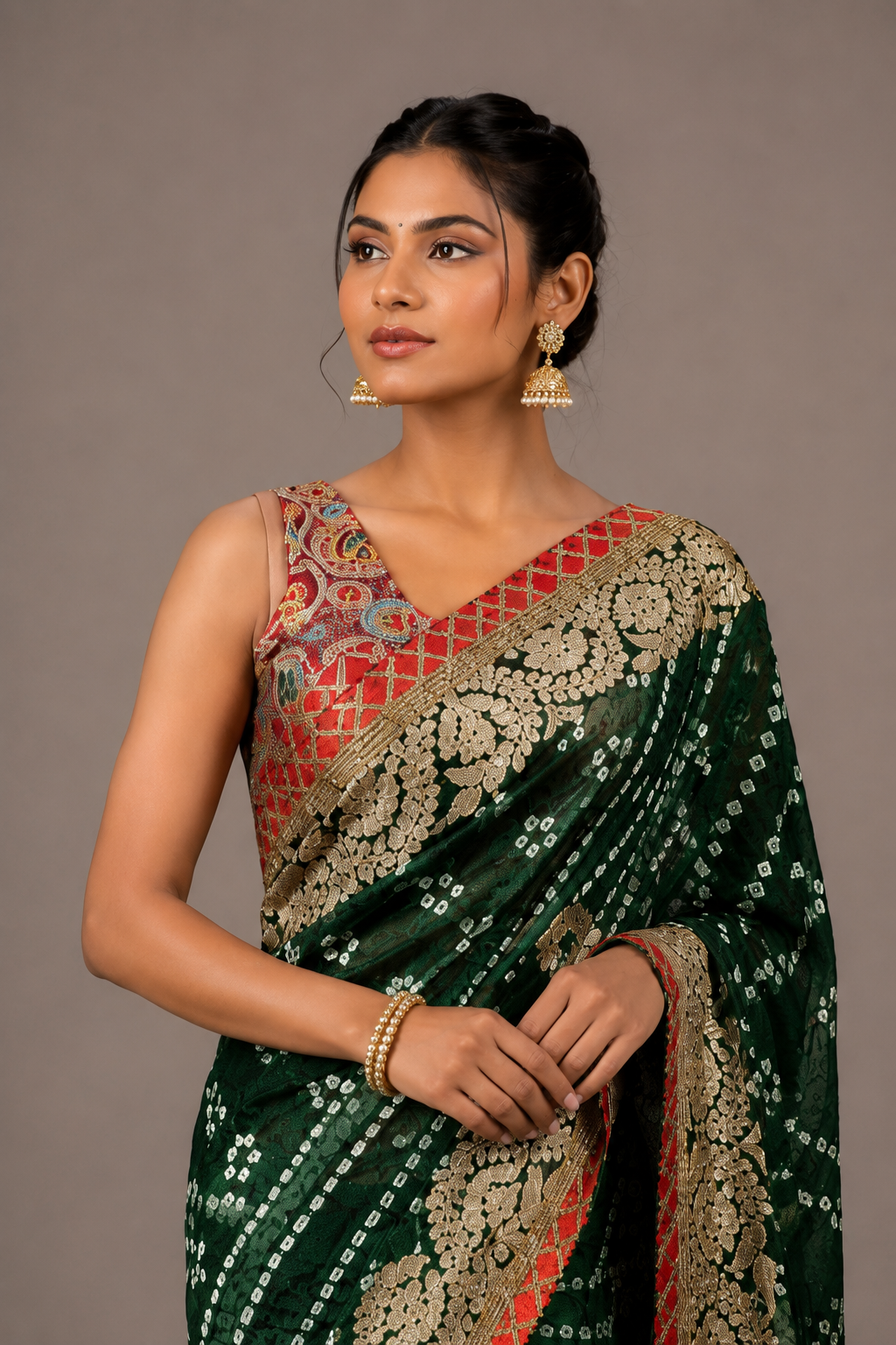 Bandhni Gota Patti