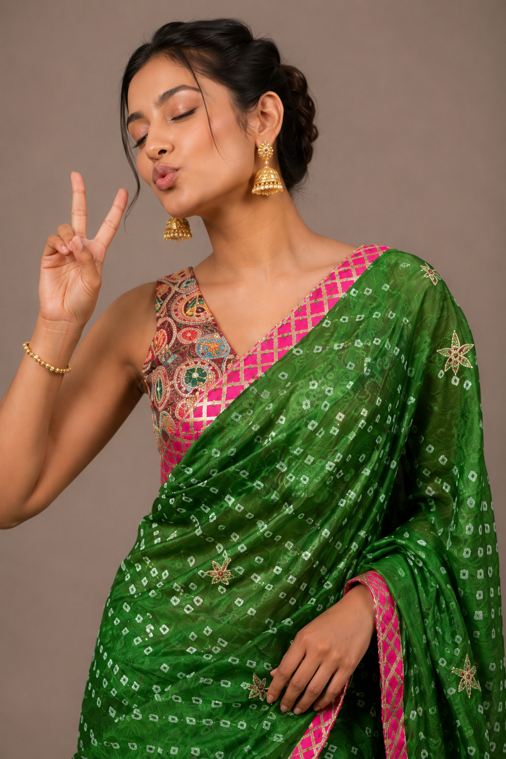 Bandhni Gota Patti