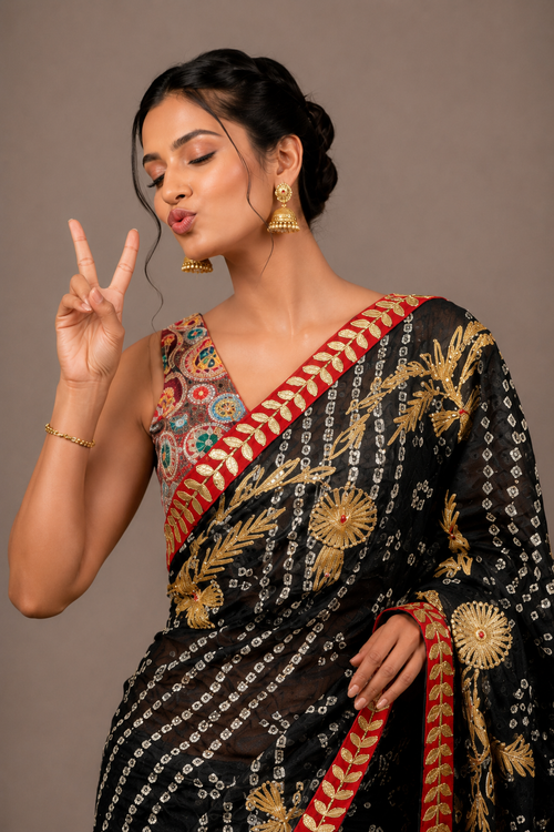 Bandhni Gota Patti