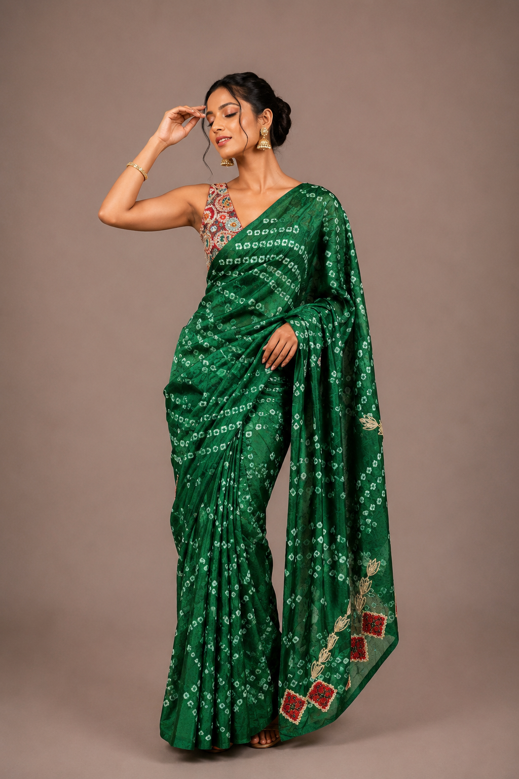 Bandhni Gota Patti