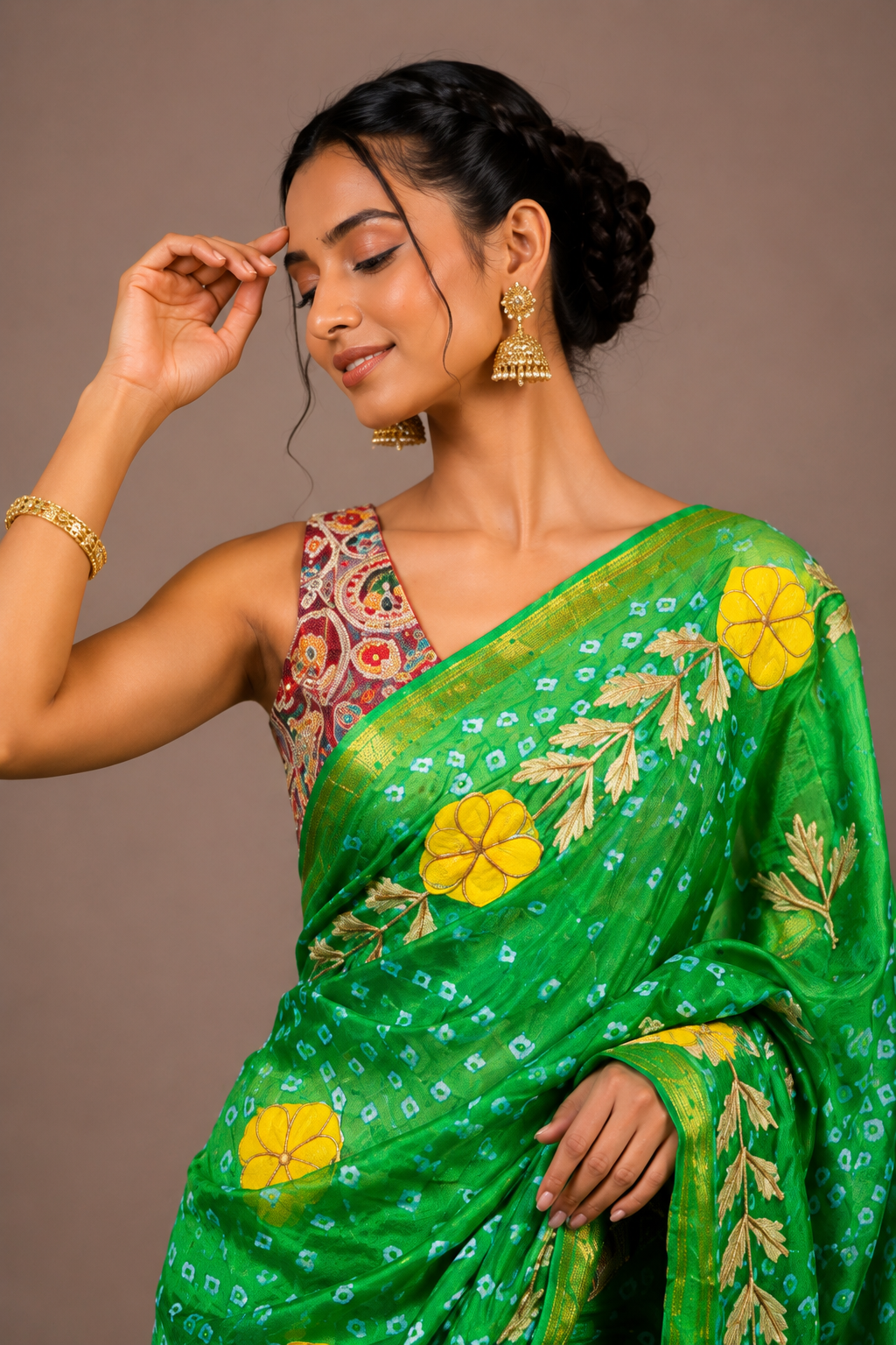 Bandhni Gota Patti