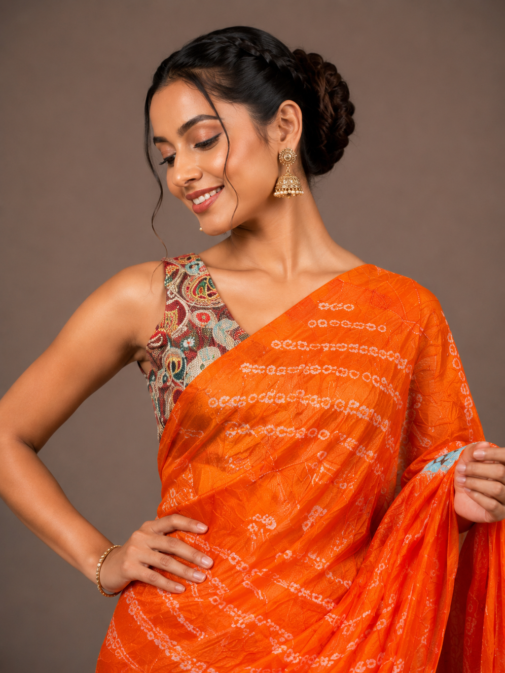 Bandhni Gota Patti