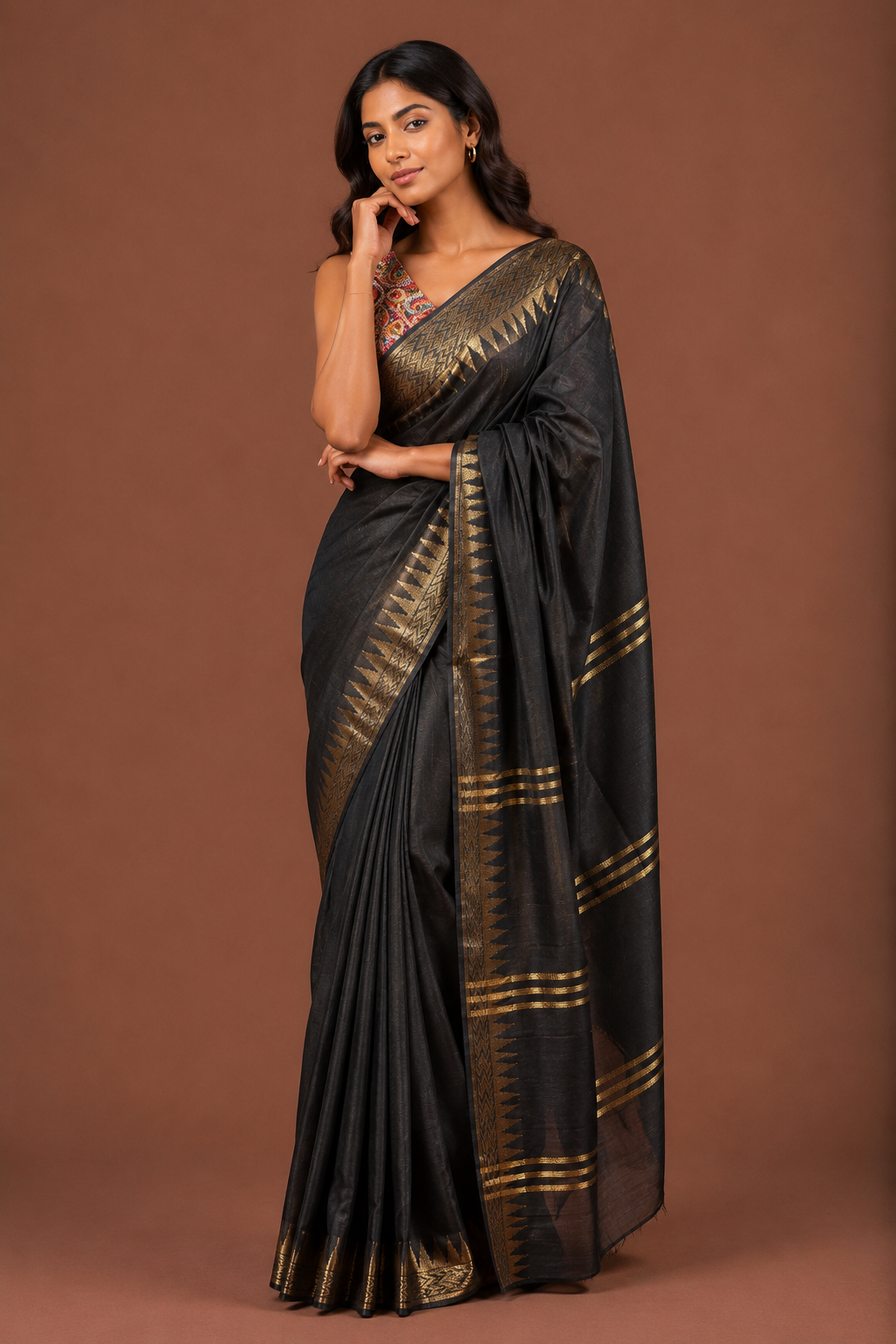 Temple Boarder silk