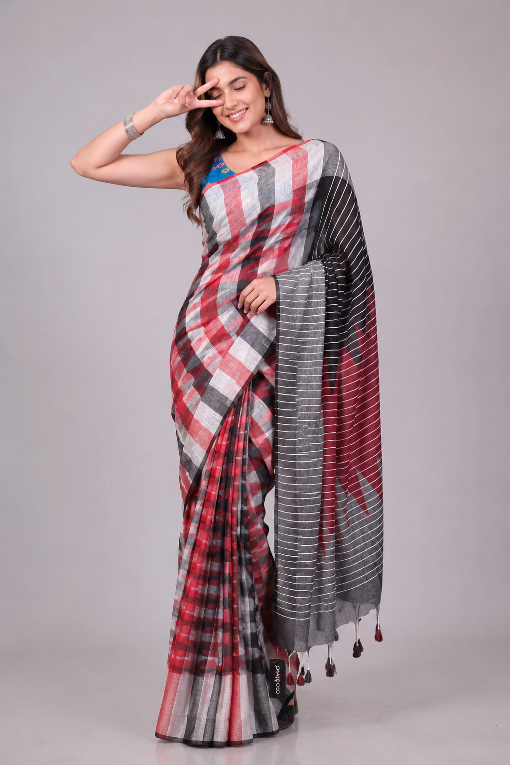 Ikkat Linen
