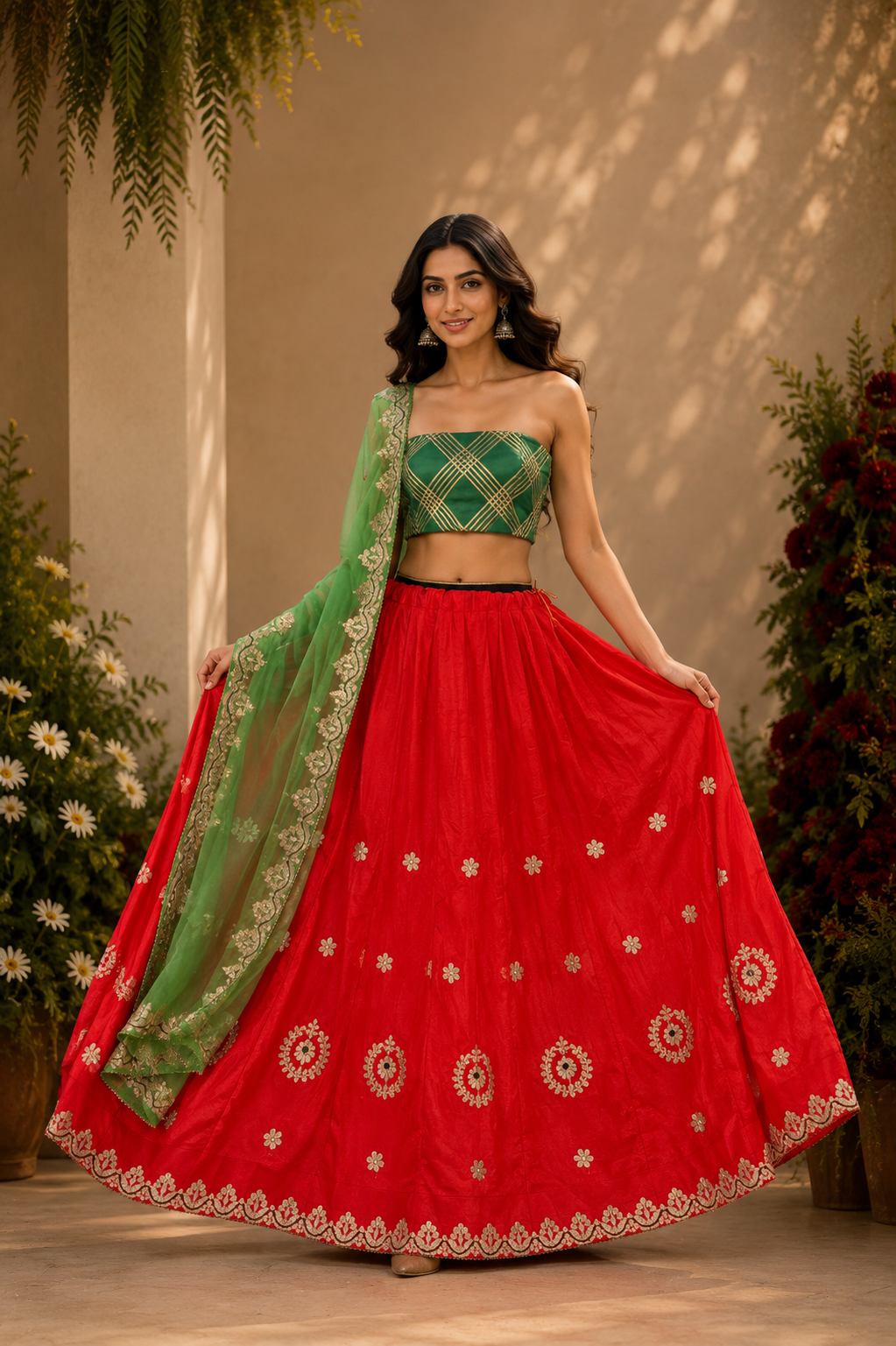 Gota Patti Lehenga