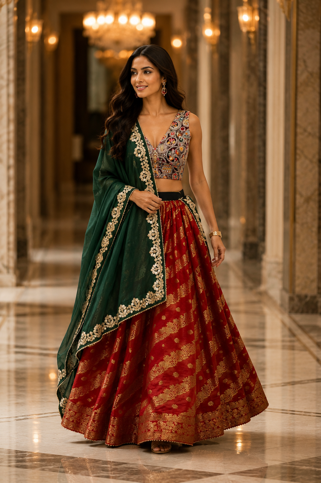 Gota Patti Lehenga