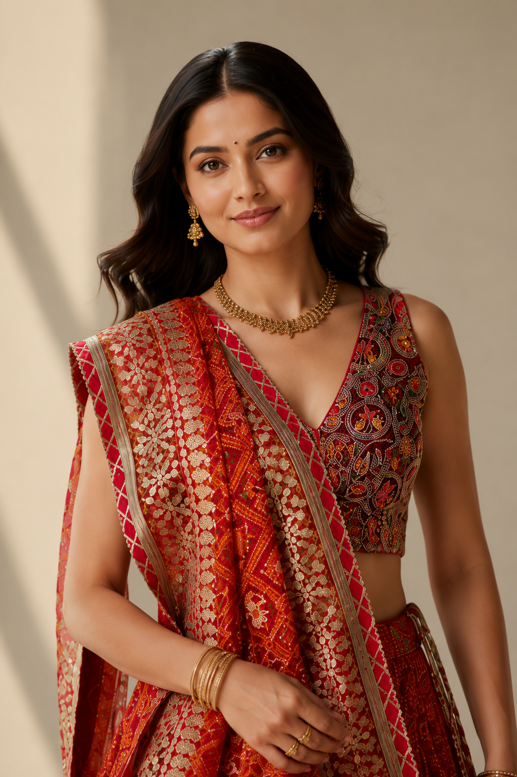 Kota Doria Lehenga