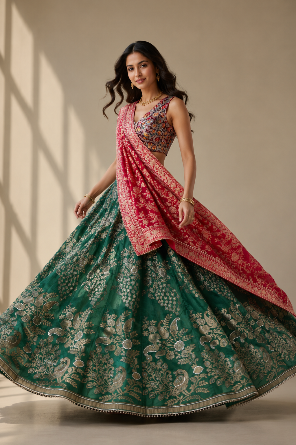 Gota Patti Lehenga
