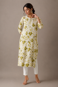 Chikankari Cotton Kurti