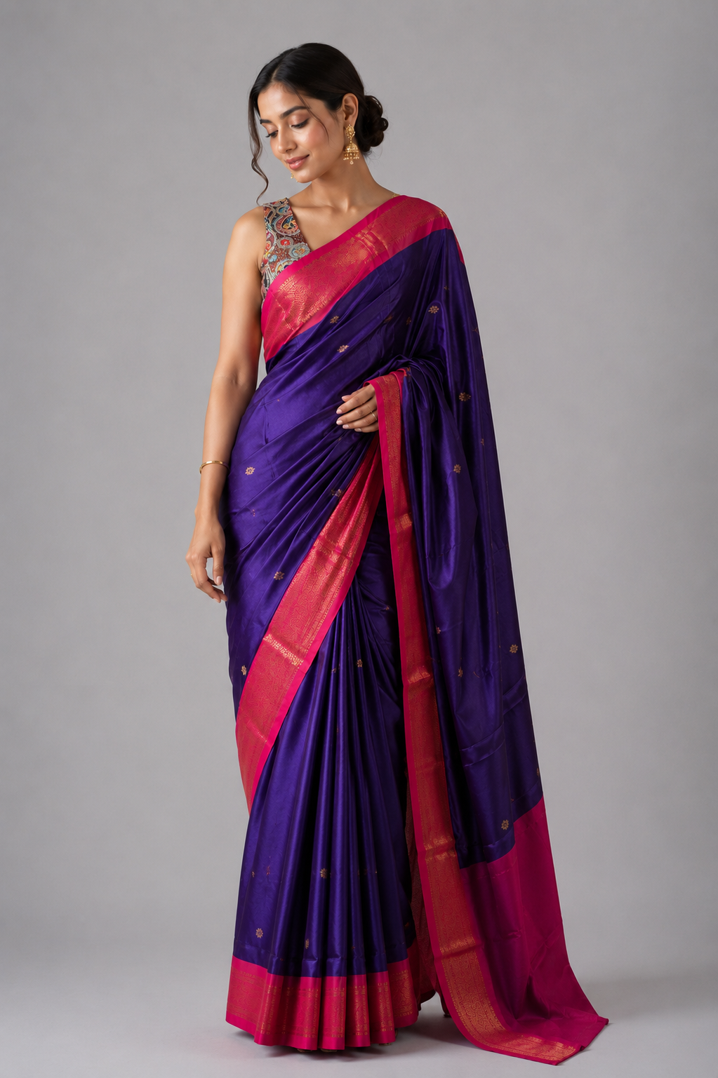 Paithani soft silk