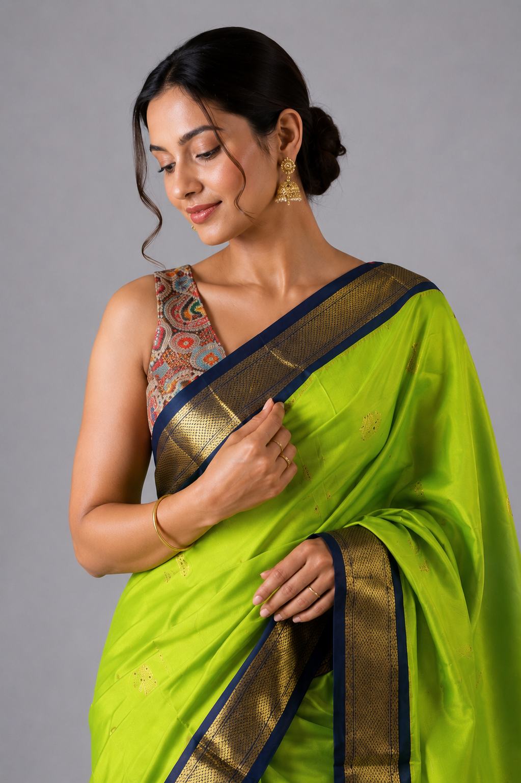 Paithani soft silk
