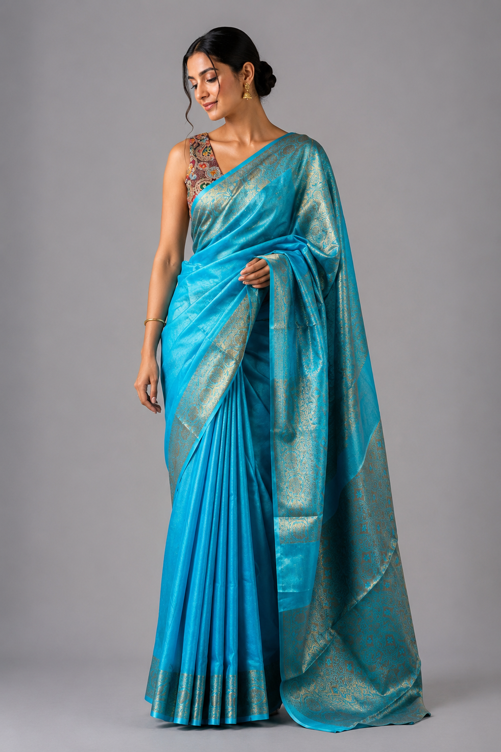 Warm silk zari
