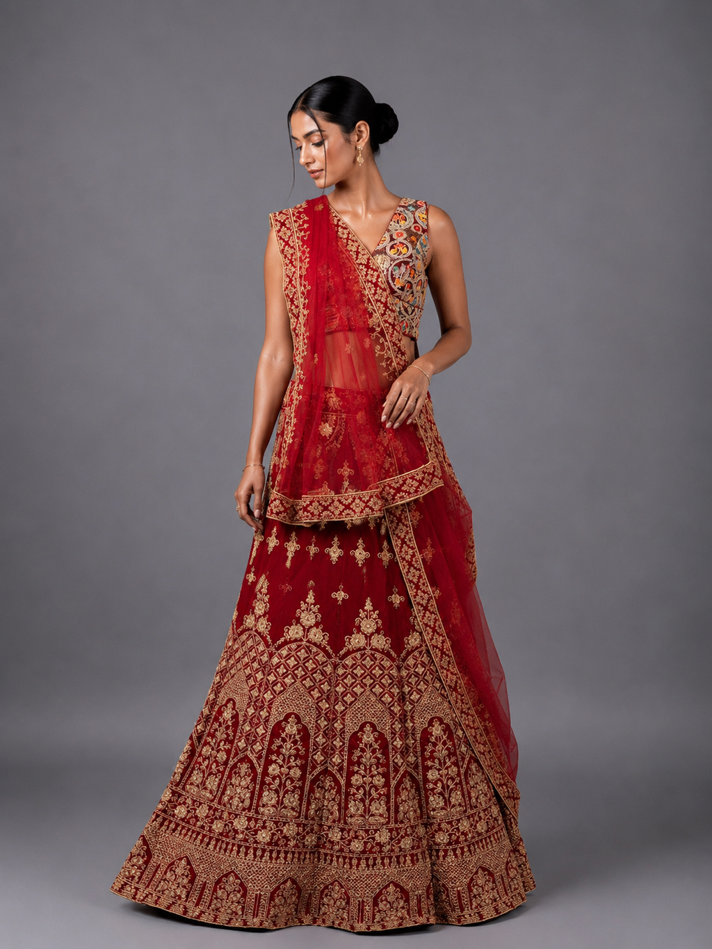 Bridal Gota Patti Lehenga