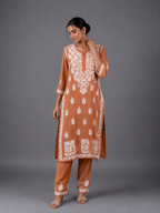 Titli Chikankari Kurti