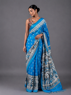 Mithila saree Blue