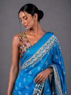 Mithila saree Blue