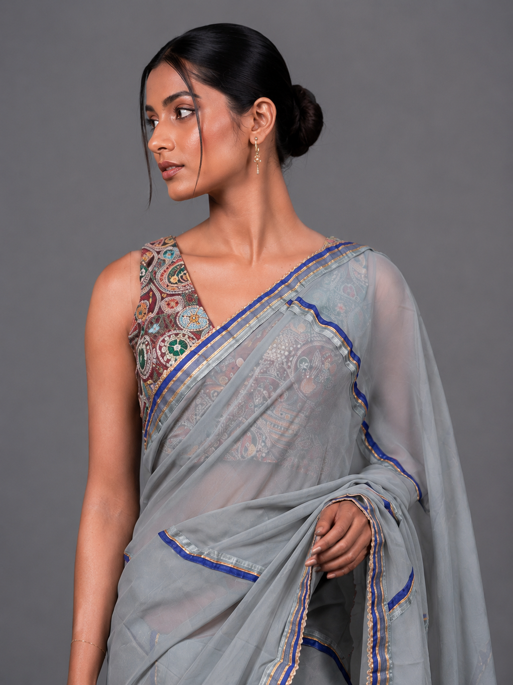 Chiffon Gota patti