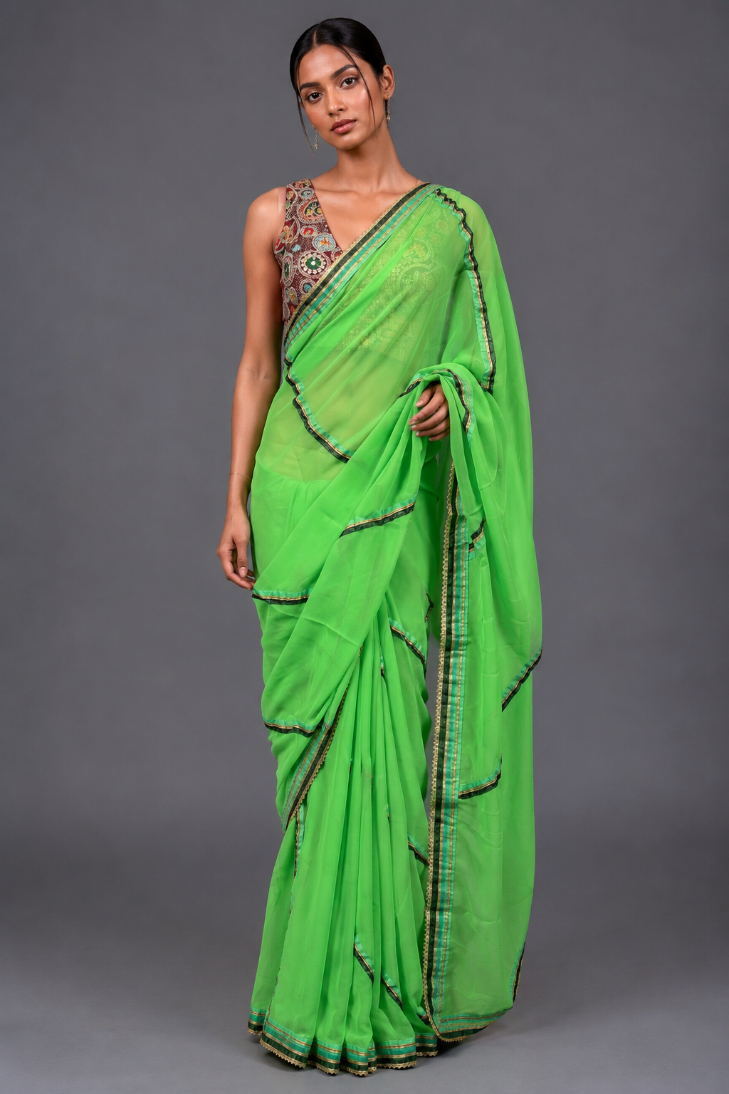 Chiffon Gota patti