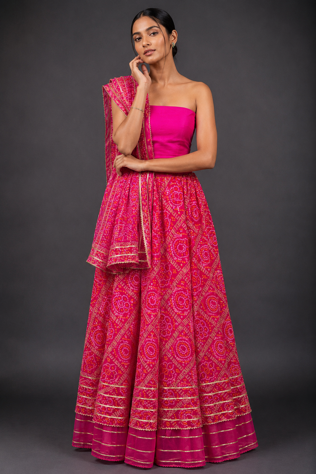 Kota Doria Lehenga