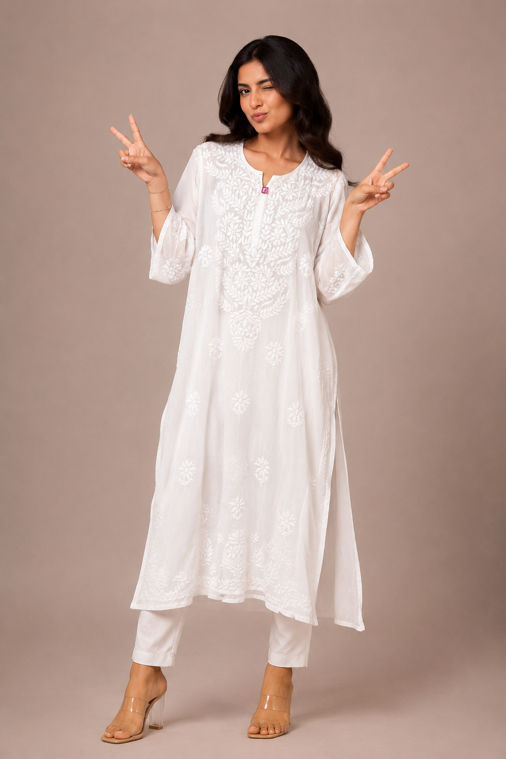 Chikankari Kurti