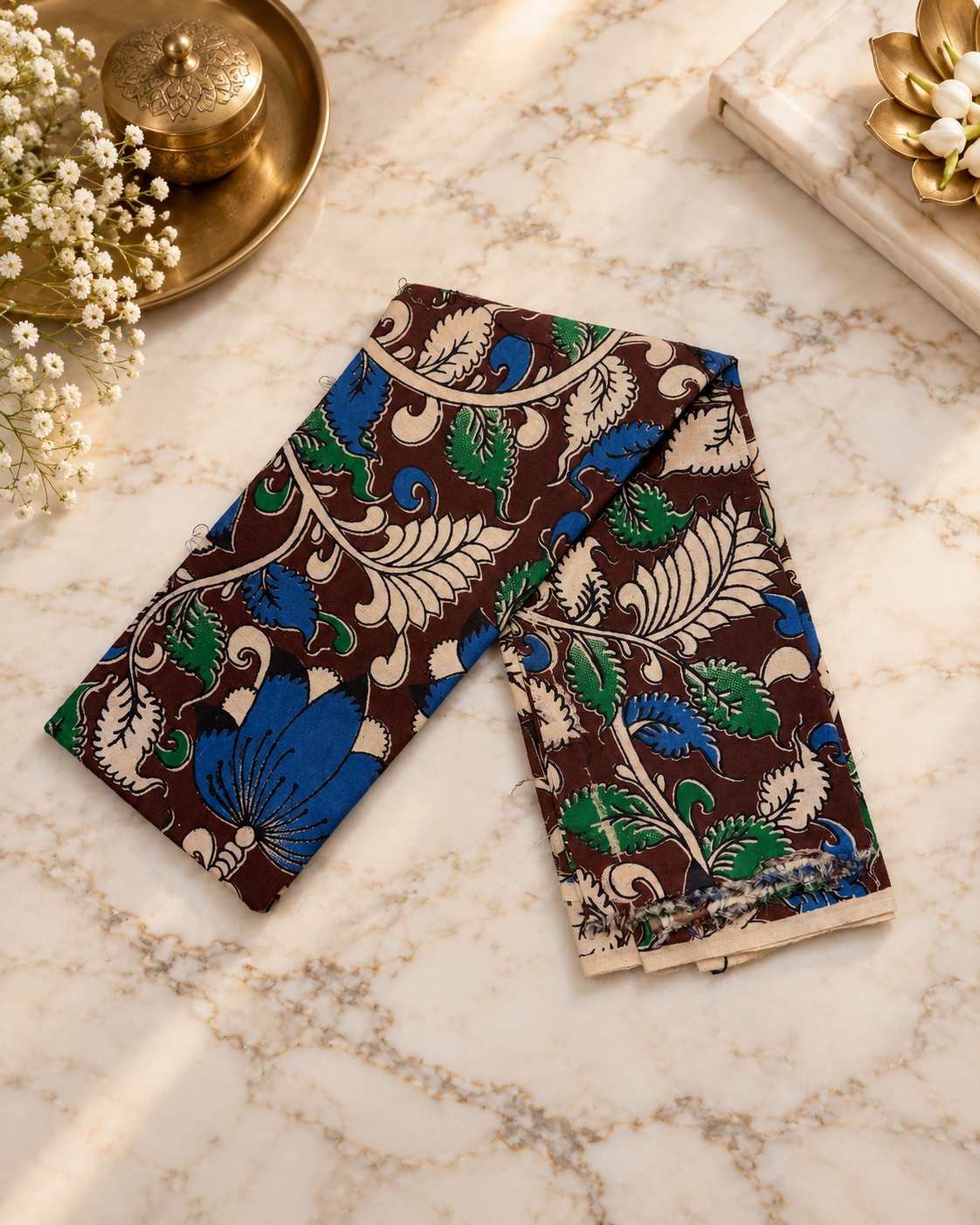 Kalamkari Blouse Fabric