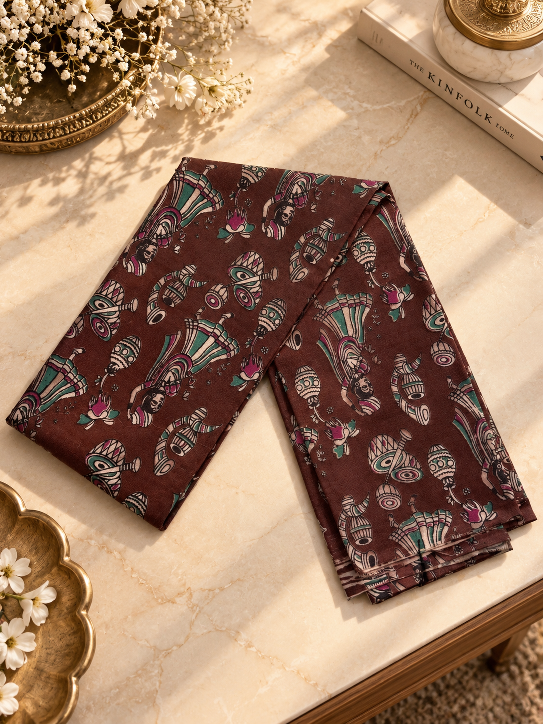 Kalamkari Blouse Fabric