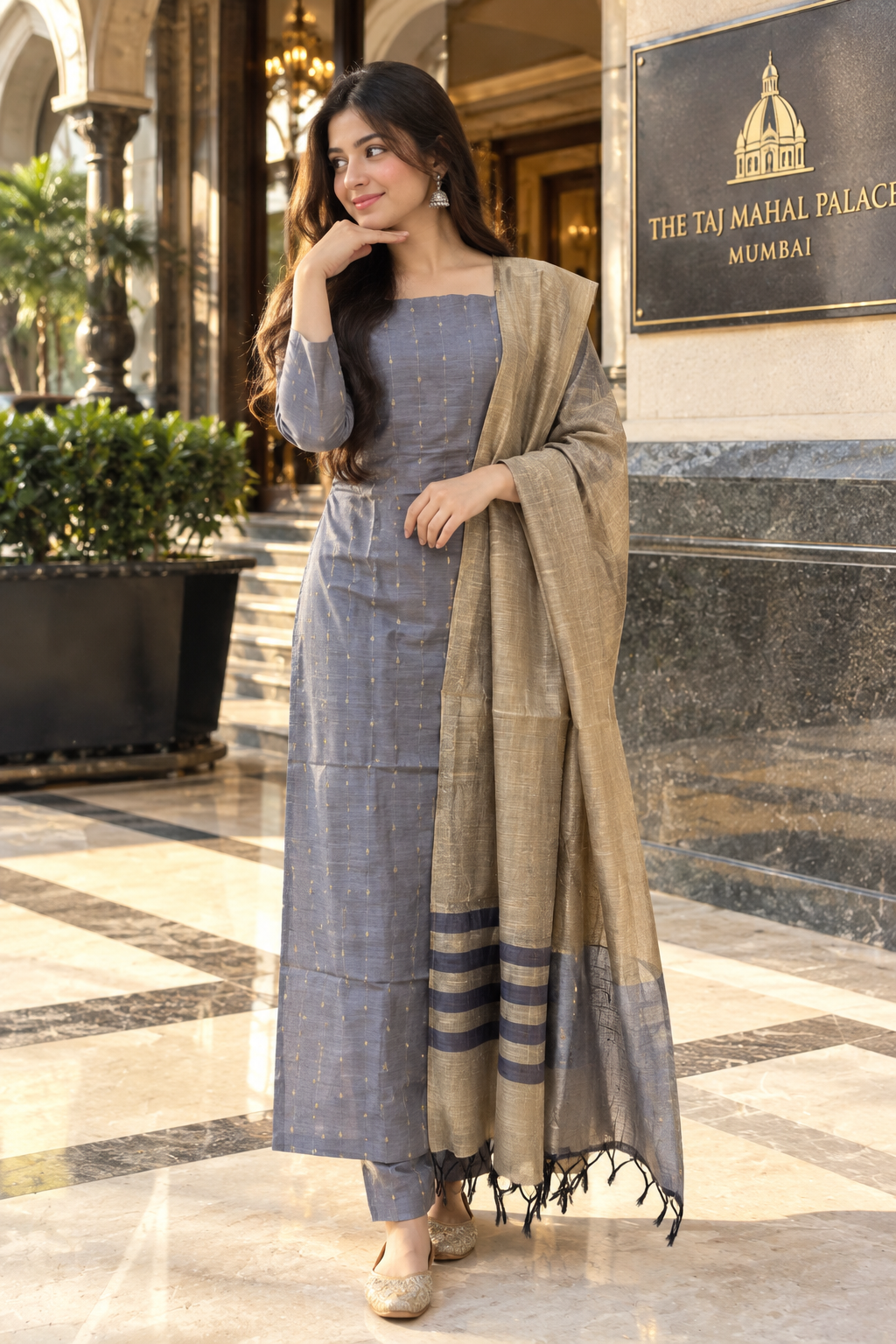 Silk Dress Material
