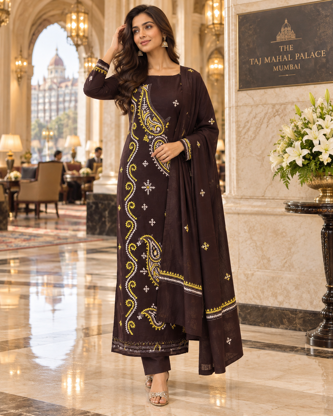 Katha Dress Material