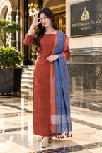 Muga Silk Dress Material